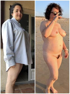 BBW MILF dressed undressed by Chubbylover